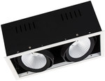 Reflektor obrotowy Multi 2X30W/4000K Fl Wt/Bk Ledv