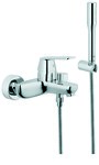 Grohe Eurosmart Cosmopolitan baterie monocomand pentru baie cu set de puncte