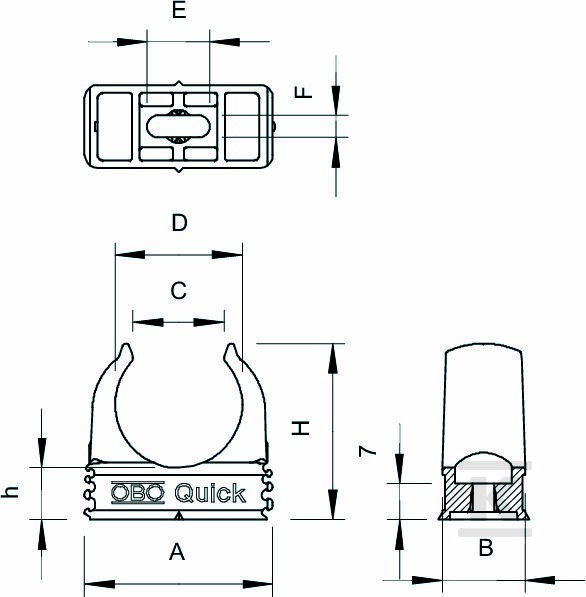 Quick clamp type 2955 M20 - 2149010