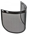 Set of 2 mesh face shields, 39 x 20 cm, for balbi2-pico2-visor holder metallic black -