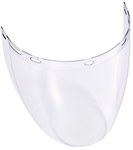 Polycarbonate face shield for Mount to the Mount visor holder (Balbi2 and pico2 mount), ar *, mm * colorless -