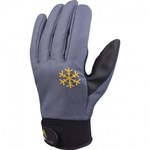 Рукавички з поліестеру та поліуретану на спині та рукавички з поліестеру та поліуретану на стороні долоні, підкладка 3m thinsulate tm black-grey 7