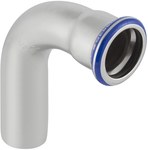 Коліно однорозетне Geberit Mapress Edelstahl 90 ° d54