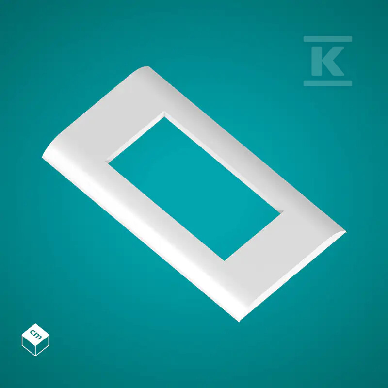 Ramka natynkowa/podtynkowa 2M ABS / - 333521