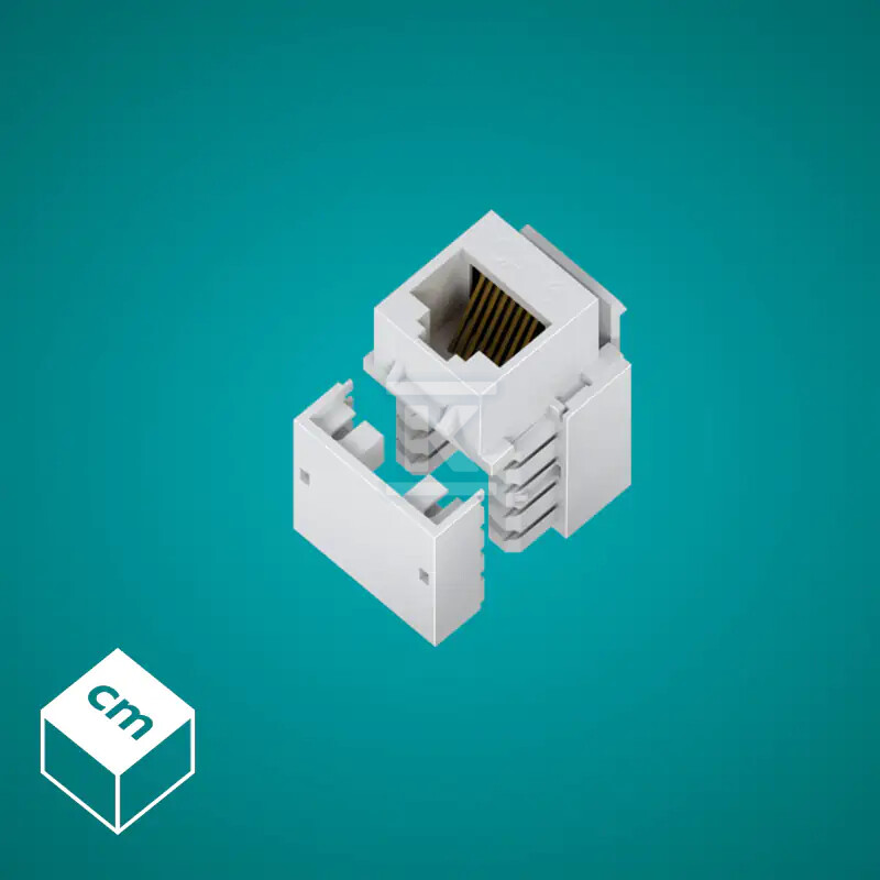 Gniazdo komputerowe UTP RJ 45 kat. 6 - 333548