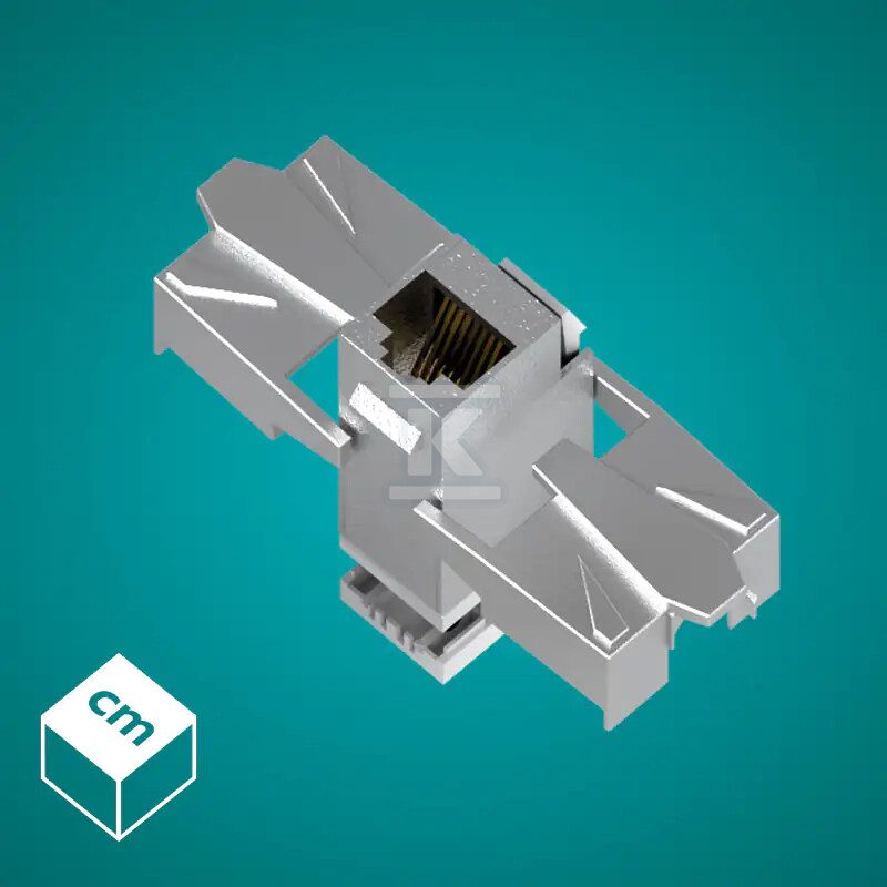 Gniazdo komputerowe F(S)TP RJ 45 kat. 6 - 333549