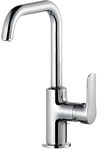 KLUDI PURE & SOLID Single lever basin mixer (side control), without drain kit