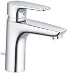 KLUDI PURE & SOLID XL Single lever basin mixer 100 with waste set