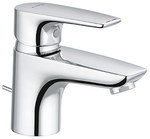 KLUDI PURE & SOLID XS Single lever basin mixer 60 with waste set