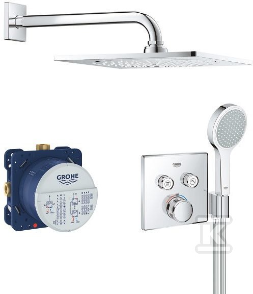 Grohtherm SmartControl Concealed shower - 34742000