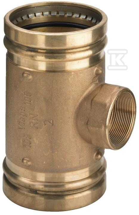 Trójnik 88,9 x 3/4" x 88,9 brąz / - 354589