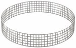 Gravel protection ring 8/16 for Geberit Pluvia d56 drain