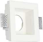 V-TAC GIPS GU10 reflektor Recessed Skuare 120x120 Vhite VT-763