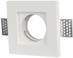 V-TAC GIPS GU10 reflektor Recessed Skuare 100x100x30 Vhite VT-765