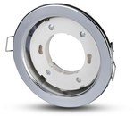 Oprawa punktowa V-TAC 1xGX53 Wpuszczane Okrągły Chrom VT-715-CH