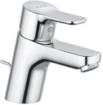 KLUDI PURE & EASY Single lever basin mixer with waste set (plastic)