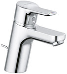 KLUDI PURE & EASY Single lever basin mixer 70 with waste set