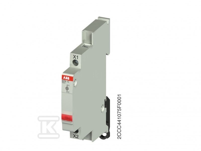 E219-C Rote LED-Signallampe 115230VAC - 2CCA703401R0001