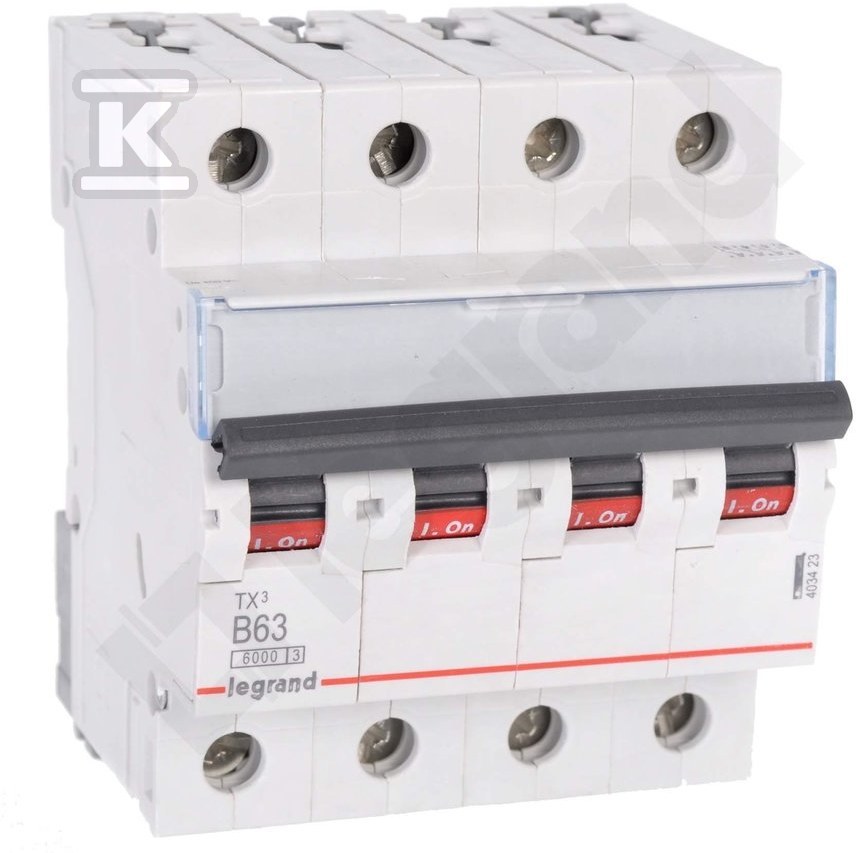 Автоматичний вимикач S 304 4P B 63A - 403423