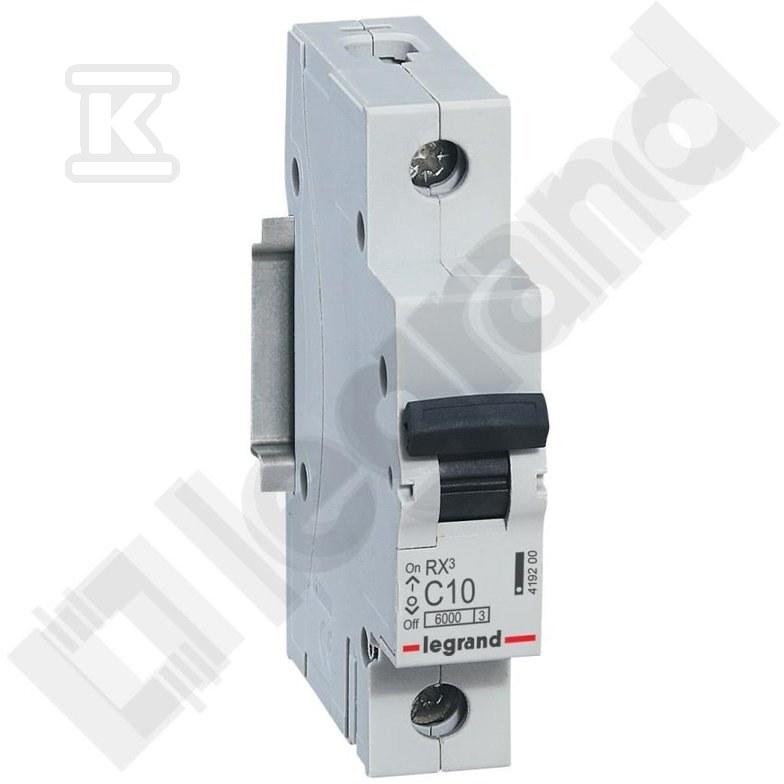 Miniature circuit breaker RX3 1P C 10A - 419200