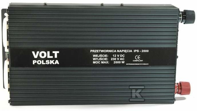 Przetwornica napięcia IPS 2000W 12/230V - 3IPS200012
