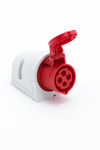 Fixed socket 16A 400V 3P+Z IP44