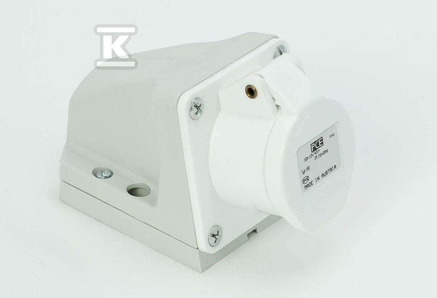 Fixed socket 16A 2P 42V IP44 - 182-12V