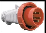 63A Plug 3P+N+Z IP67 Insulated Portable 220/380V