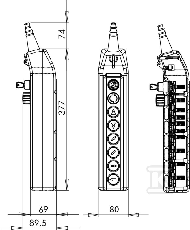 Кран-касета PKS-8\W04 - PKS-8\W04