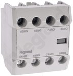 Front auxiliary contacts CTX3 3P (9-150A) / 4P (40-135A) 4NO