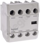 Front auxiliary contacts CTX3 3P (9-150A) / 4P (40-135A) 3NO1NC