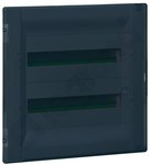 Пристрій прихованого монтажу PRACTIBOX3 2х18 модулів з прозорими дверима (36 модулів)