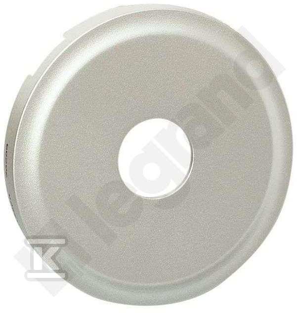 Celiane titanium TV socket plate - 068582