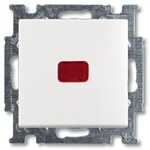 Сходовий вимикач з підсвічуванням білий BASIC55