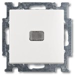 Світлова контактна кнопка, біла, з підсвічуванням BASIC55