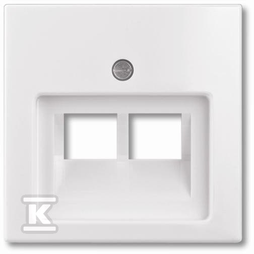 Біла подвійна кришка комп'ютерної - 1803-02-94-507