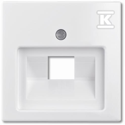 Одна біла кришка комп'ютерної розетки - 1803-94-507