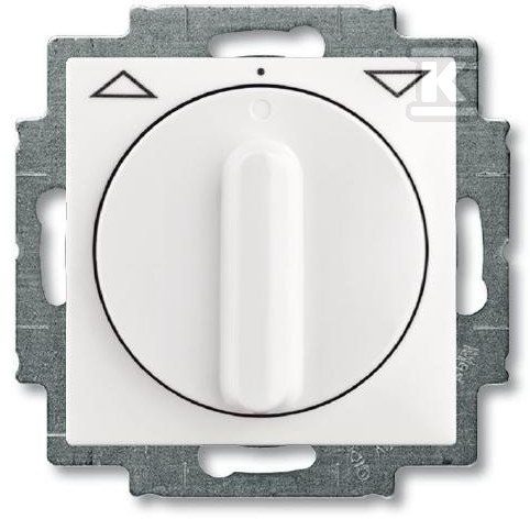 Перемикач жалюзі поворотний білий - 2723UCDR-94-507