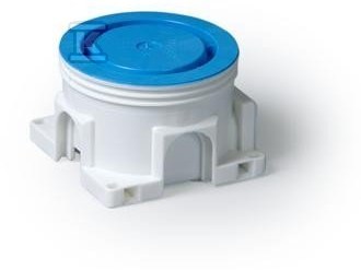 1-gang flush-mounted box with emergency - AU3.2