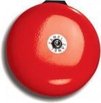 Small school and alarm bell, electromechanical, DNS-212M 230V, red