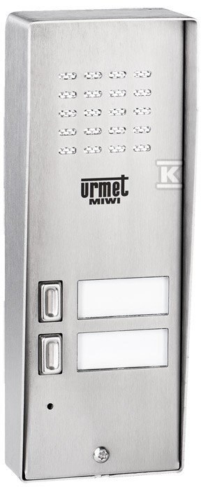 Miwus 2-button talking panel with a - 5025/2D