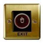 H309 flush-mounted touchless exit button