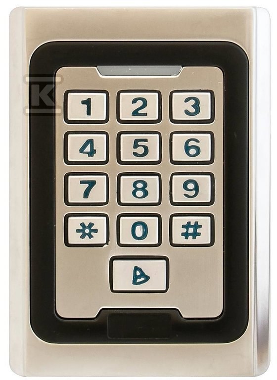 Metal internal code keypad with card - ES2000Q