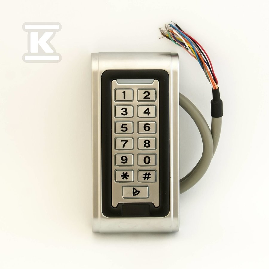 Metal outdoor code keypad with card - ES2000ESF