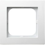 Біла 1-кратна рамка AS