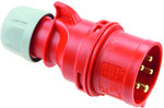Вилка переносна Shark 16A 400V 3P+Z+N IP44