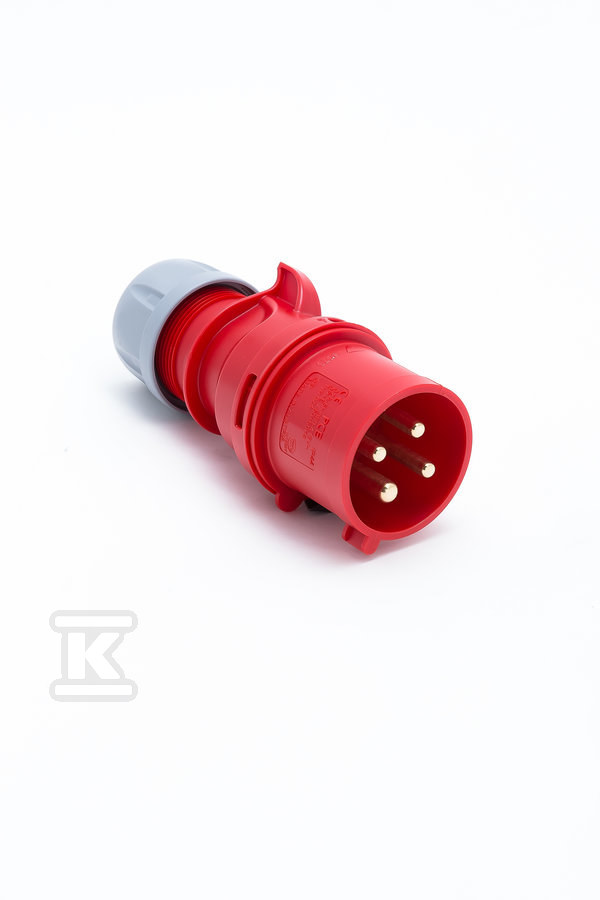 Shark plug 32A 400V 3P+Z IP44 - 024-6