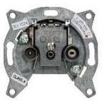 Механізм розетки мультимедійної 3F DATA (UPC), гвинтові затискачі, One.Platforme