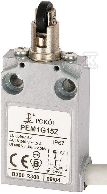 PEM1G15Z single-position limit switch - A37-A86Z