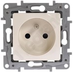 Socket 2P+Z 16A Niloe cream shutter